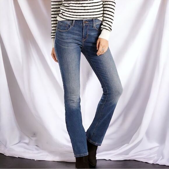 Levi’s 515 Women’s Embellished Back Pockets Bootcut Stretch Size 10M - Picture 1 of 11